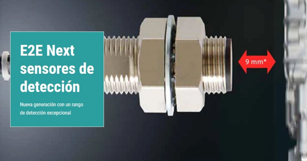 E2E Next - Nueva generación de sensores de gran rango de detección