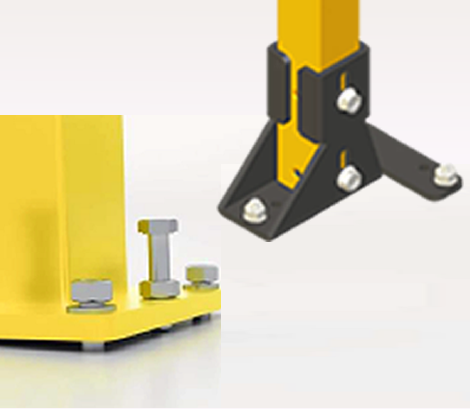 2 nuevas basesersión con panel con bastidor de 30 mm